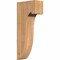 Ekena Millwork Del Monte Smooth Corbel, Western Red Cedar, 5 1/2"W x 12"D x 28"H COR06X12X28DEL00SWR - alternate 1